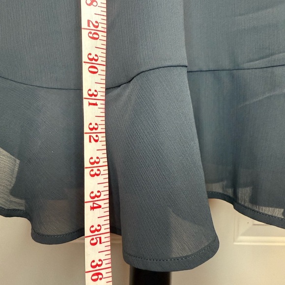 J.CREW Factory Mini Dress with Flounce Hem in Black Size 2 #BY478 $118 - Picture 7 of 14